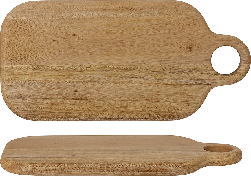 Abbas Planche à Découper 24 x 29 cm, en bois d'acajou