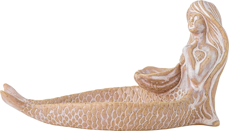 Abitha Pladanj ukrasni 19,5 cm bež