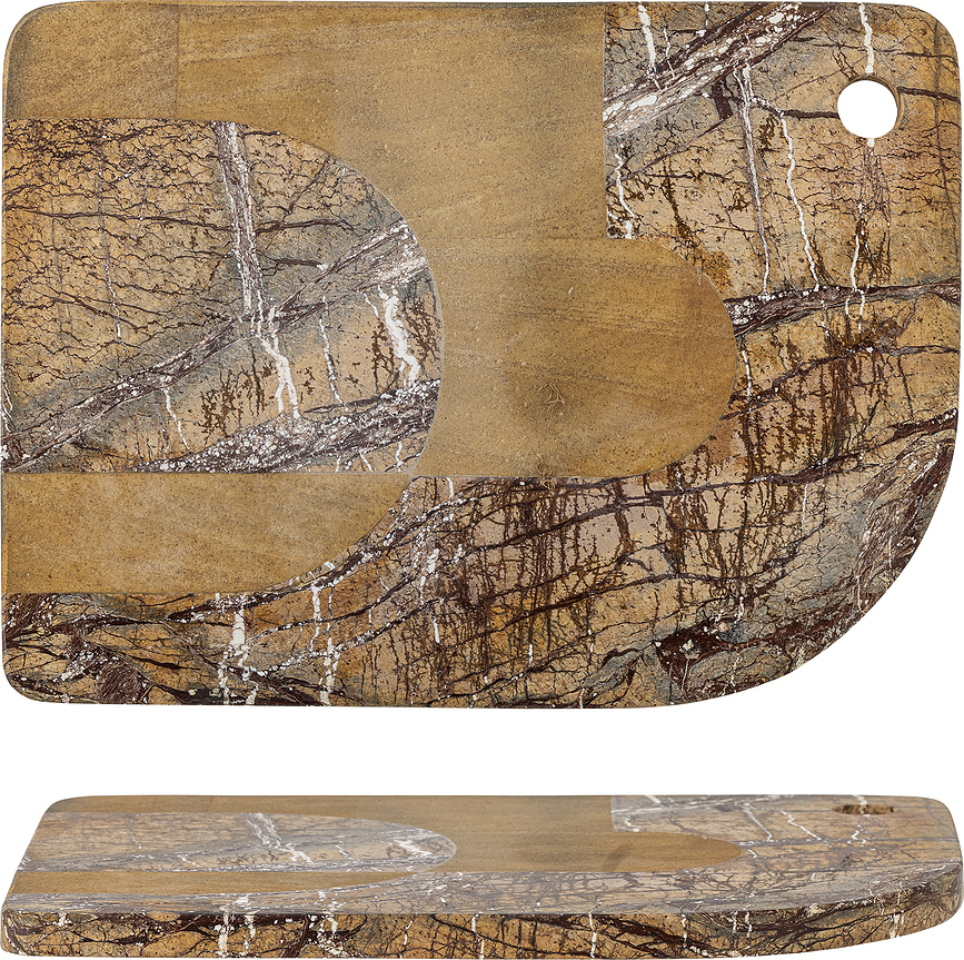 Abrianna Deska za rezanje, 22 x 30 cm, marmorna