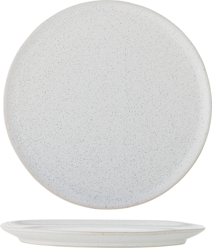 Addison Assiette Plate 26,5 cm, blanche