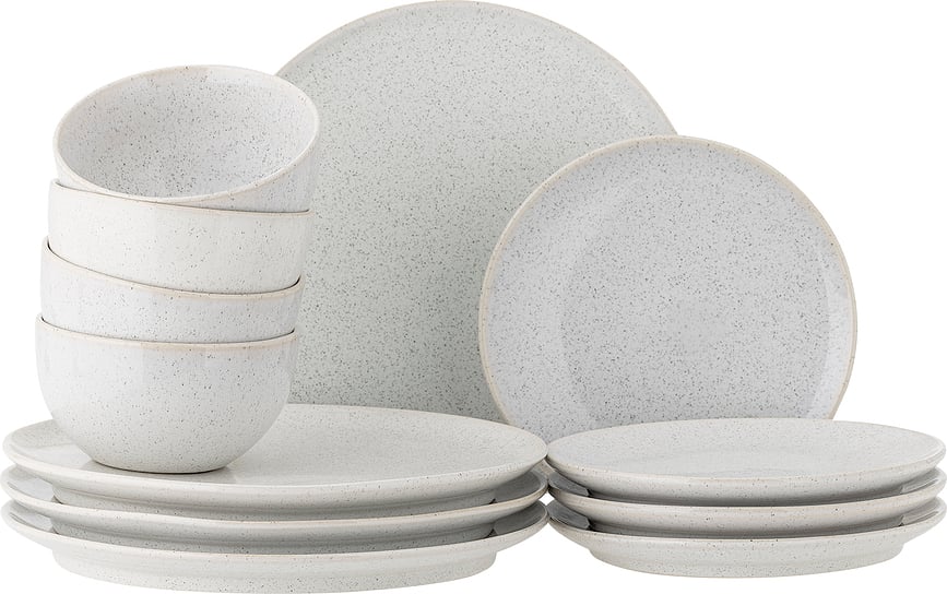 Addison Jedilni set, 12-delni, bel