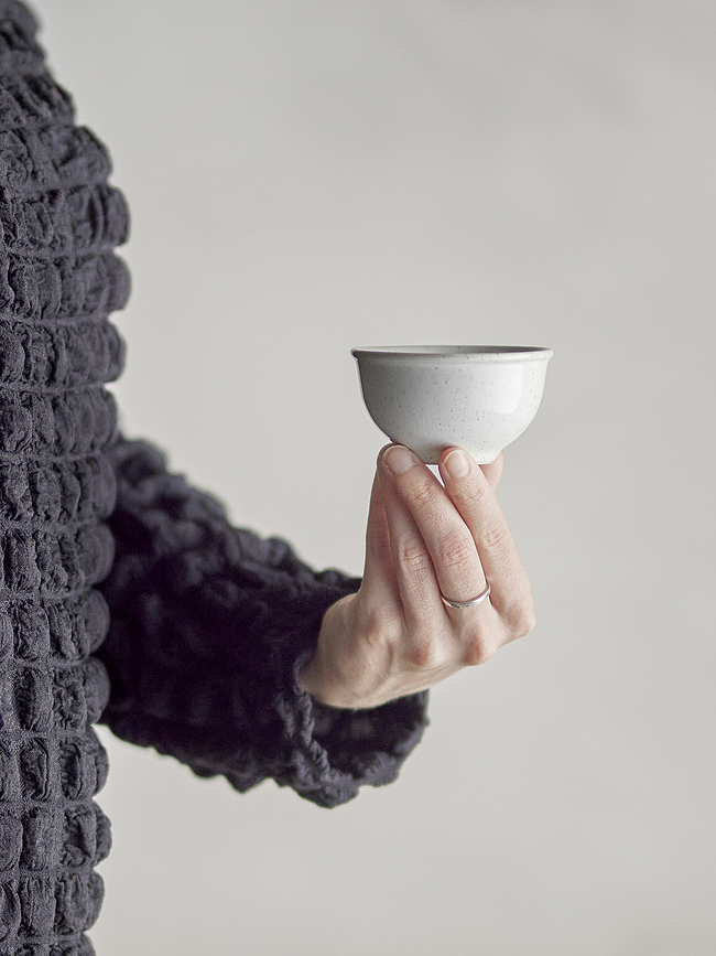 Addison Miska za omako ali dip, 75 ml, bela