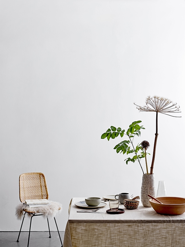Addison Mugs white, grey and brown, 3 pcs.
