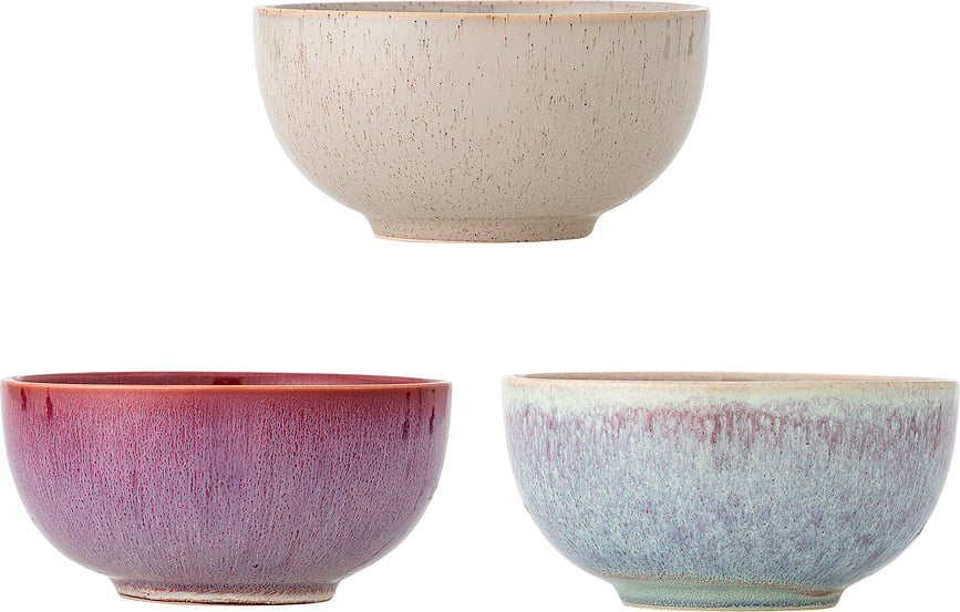 Addison Schalen 700 ml, Pastell, 3 St.