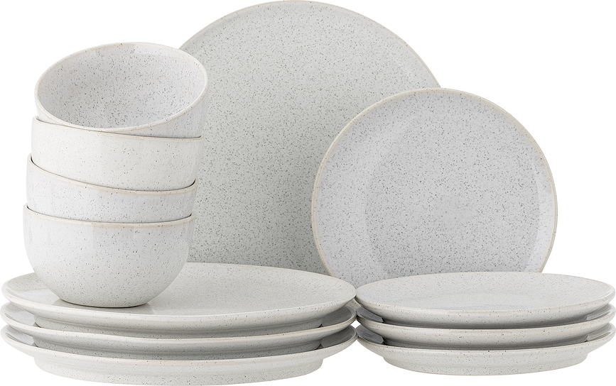 Addison Service de Table, blanc, Service 12 pièces