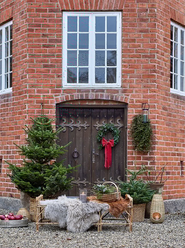 Adorno Navideño Ruby, lazo, rojo