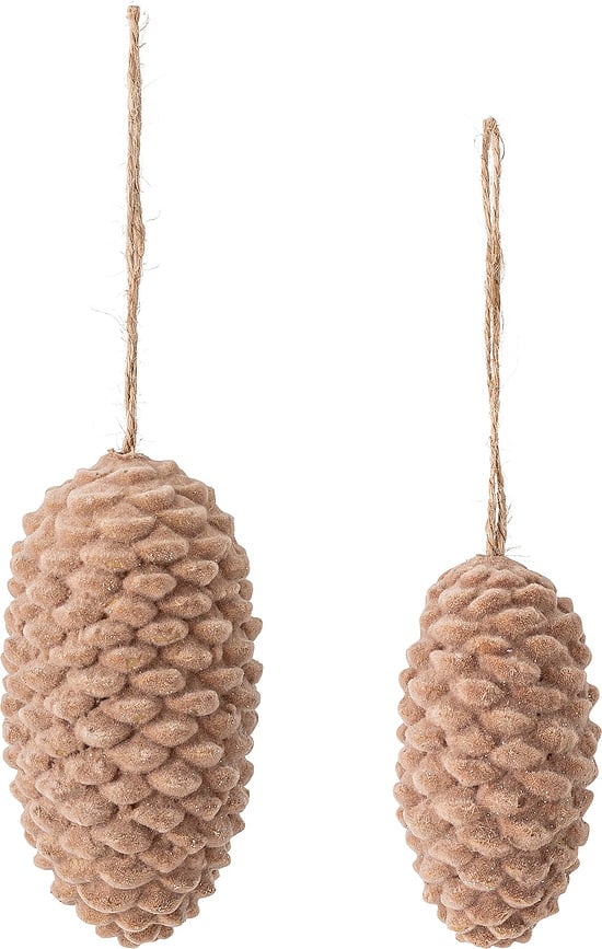 Adornos de Pared Milie, diseño de piñas, 2 unidades