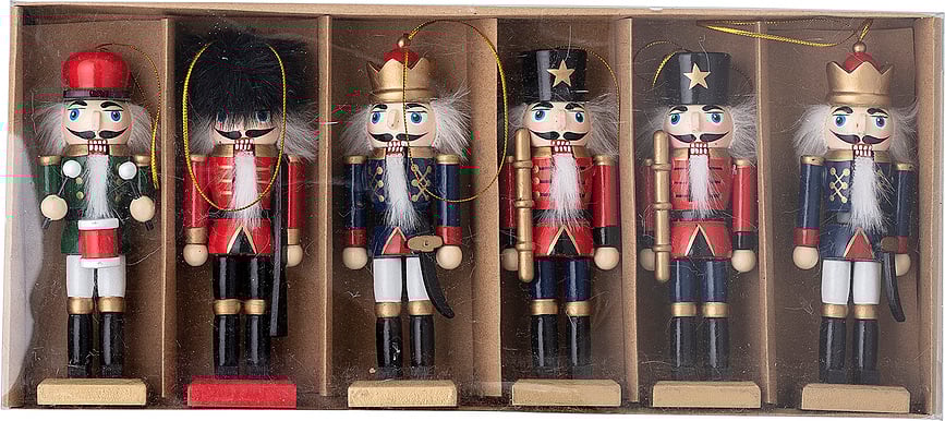 Adornos Navideños Nikita, verdes, 6 unidades