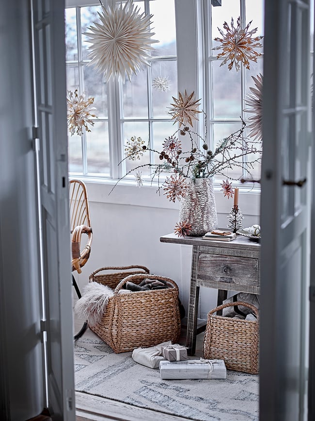 Adornos navideños Star, 10 cm, 9 unidades