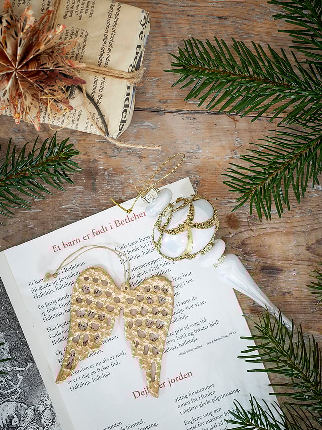 Adornos navideños Star, 10 cm, 9 unidades