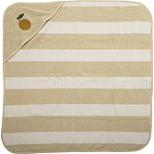 Agnes Children's hooded towel 78 cm beige
