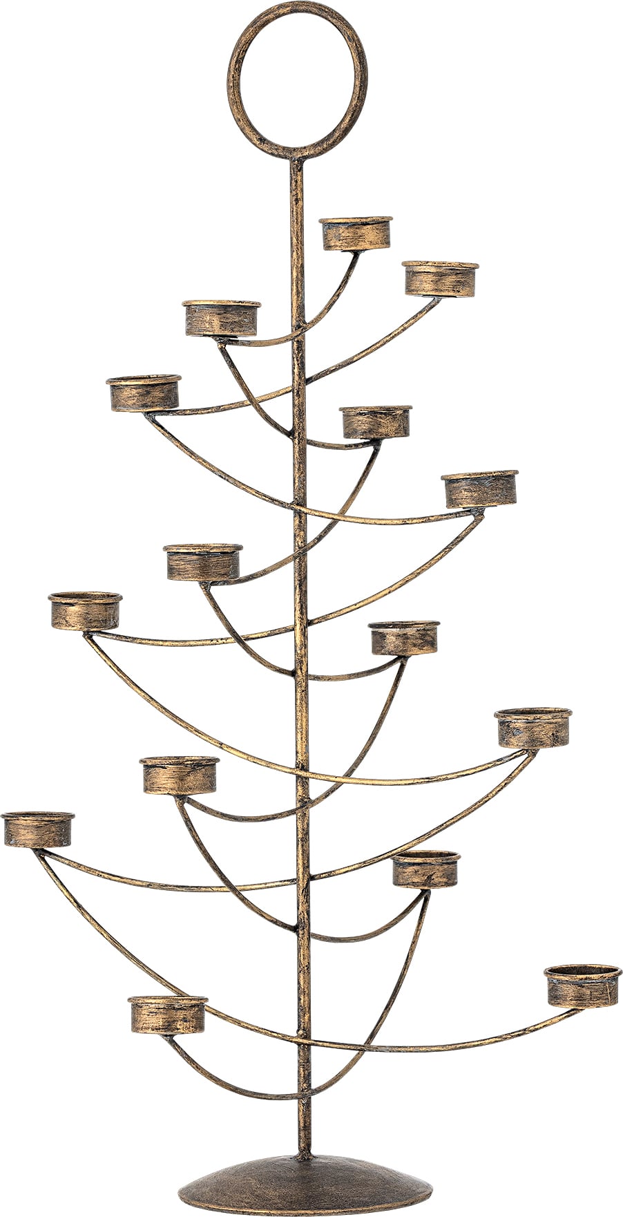 Alani Teelichthalter 70 cm, gold