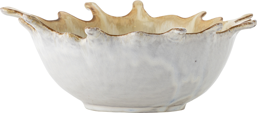 Alcott Dekorativna posoda, 900 ml, belo-rumena