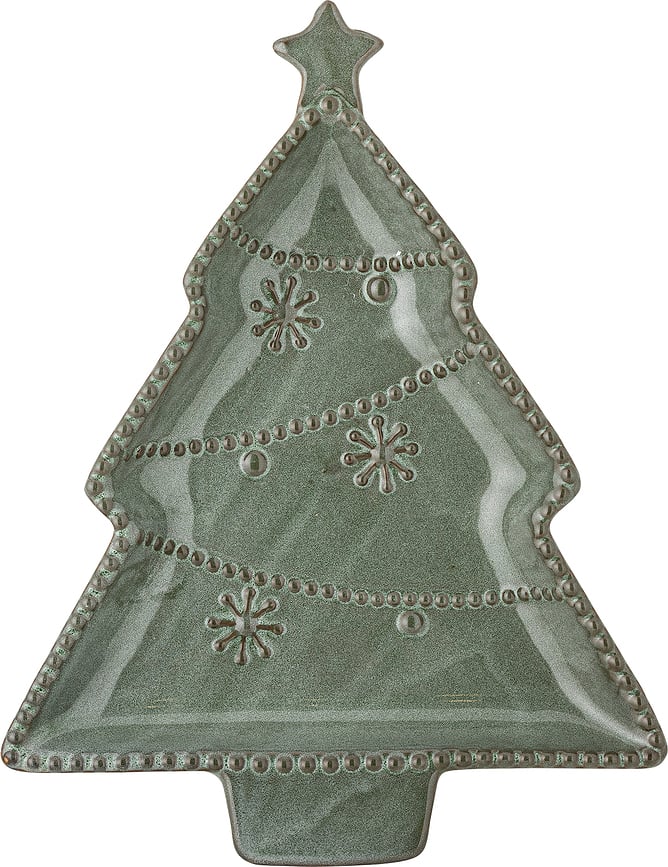Alder Plat de Service en forme de sapin, 24 cm