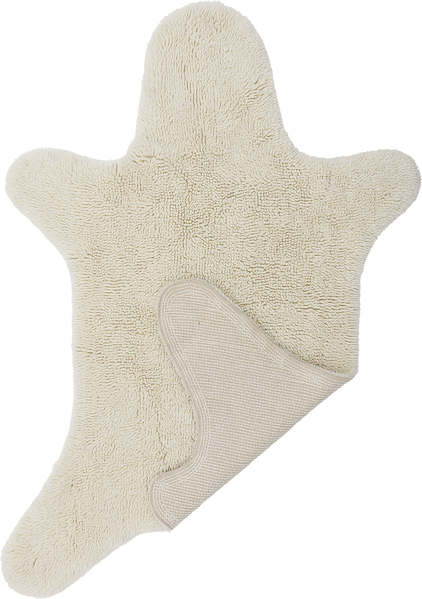 Alfombra Bear, 200 cm, blanca