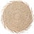 Alfombra redonda Nature, natural