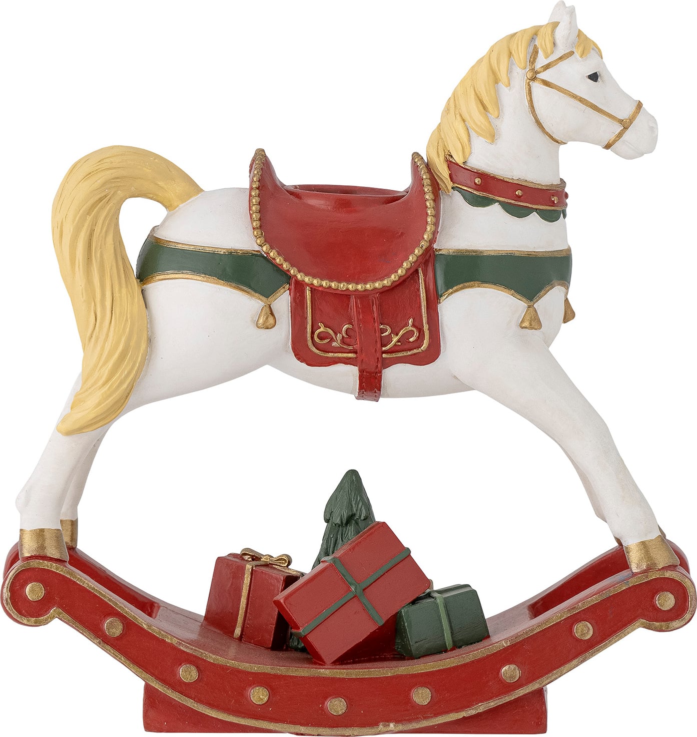 Almine Kerzenständer 15,5 cm, rot