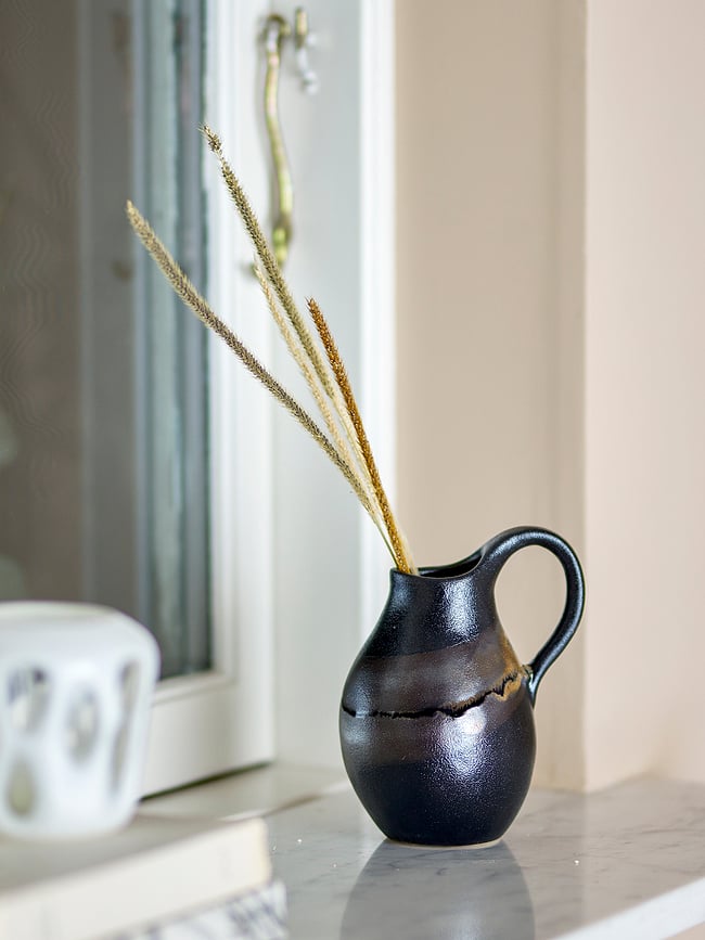 Alvena Dekorativna vaza, rjava