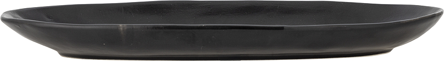 Amberly Plat de Service ovale, noir