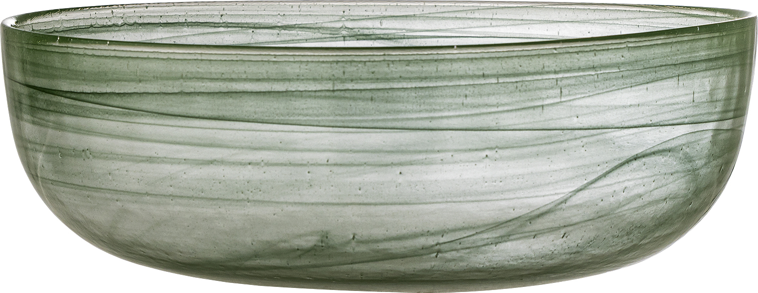 Amelie Dekoschale 27 cm, grün