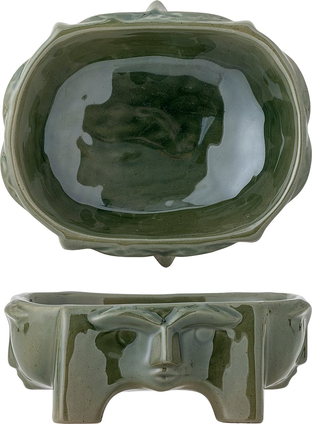 Amilia Zdjela dekorativna 21 cm zelena