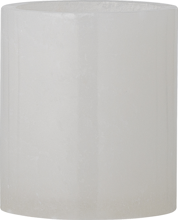 Annebel Photophore pour bougie chauffe-plat, blanc