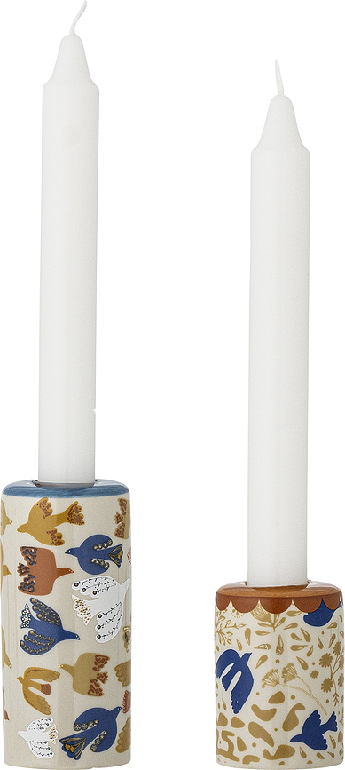 Anniversary Bougeoirs pour bougies classiques, bronze, Lot de 2