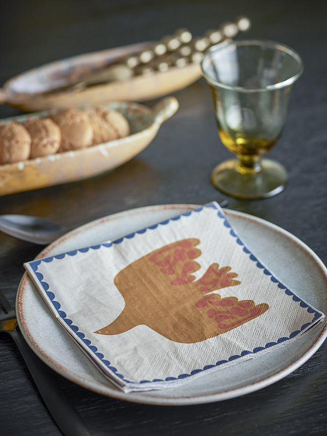 Anniversary Χαρτοπετσέτες, 33 x 33 εκ., κίτρινες, 20 τμχ