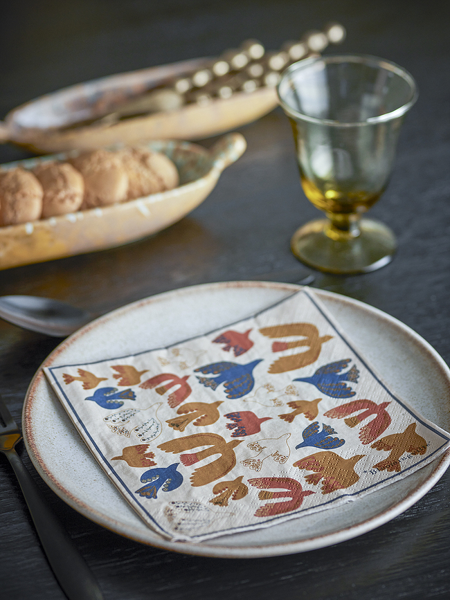 Anniversary Salvete papirnate 33 x 33 cm žute 20 kom.