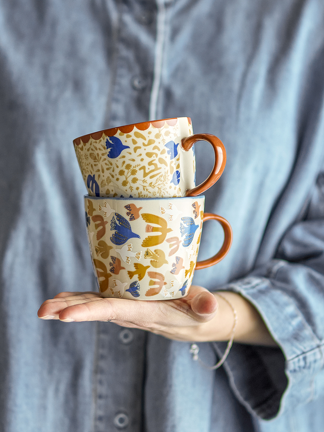 Anniversary Tasses 300 ml, marron, Lot de 2