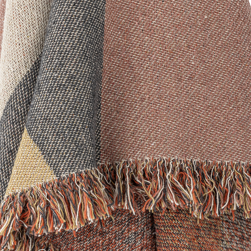 Arni Plaid 160 x 130 cm, marron