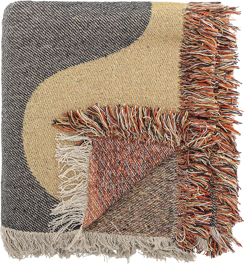 Arni Plaid 160 x 130 cm, marron