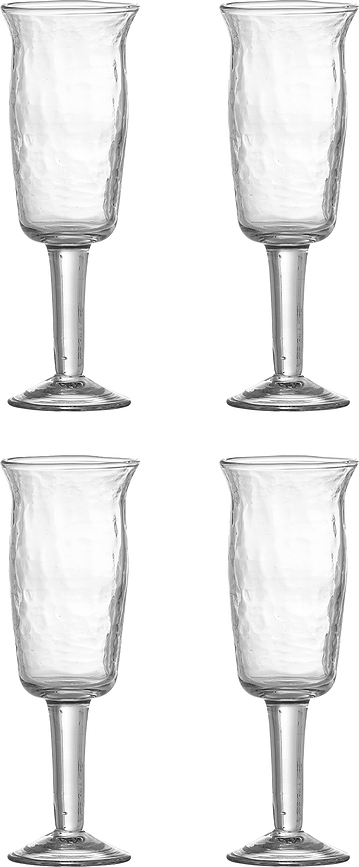 Asha Verres à Vin, Lot de 4