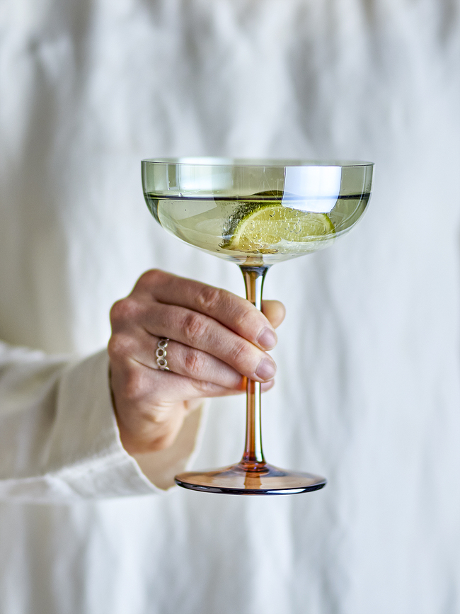 Aston Verres à cocktail 325 ml, marron, Lot de 4