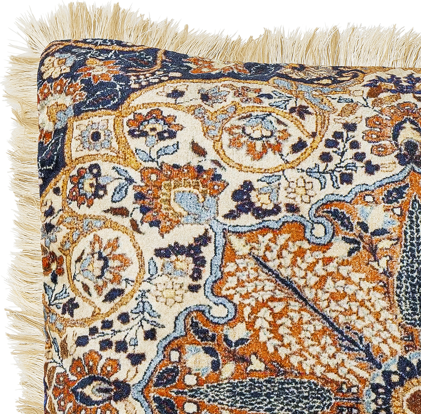 Asu Coussin Décoratif, 50 x 50 cm, multicolore