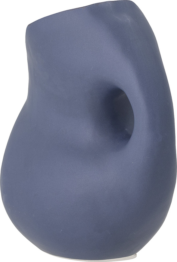 Asya Vase 16 cm, bleu