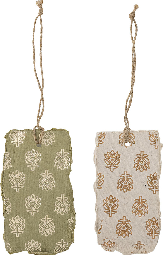 Auby Étiquettes Cadeaux, Lot de 12