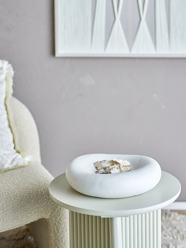 Audra Zdjela dekorativna 30 cm bijela