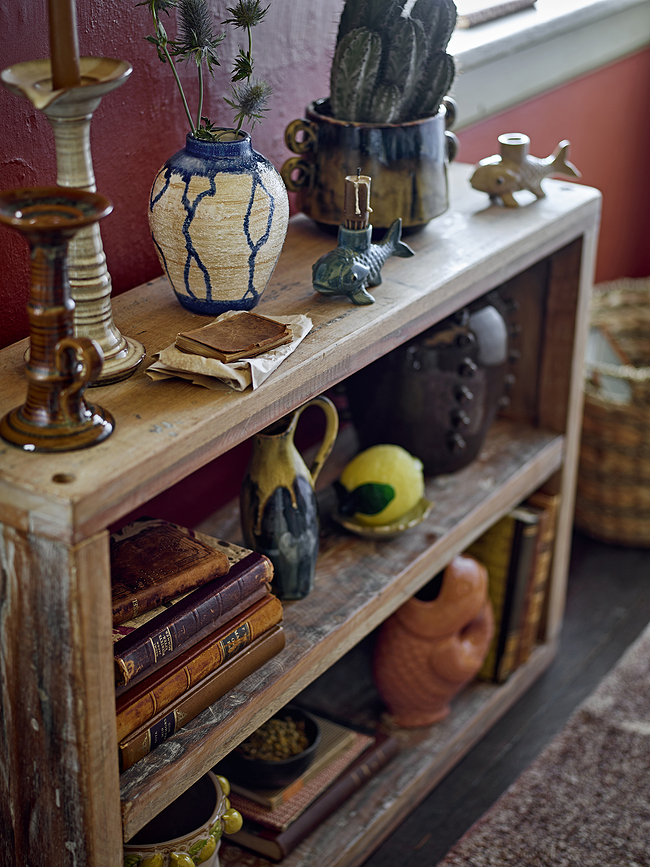 Avon Βάζο διακοσμητικό, 16 cm, μπλε-μπεζ