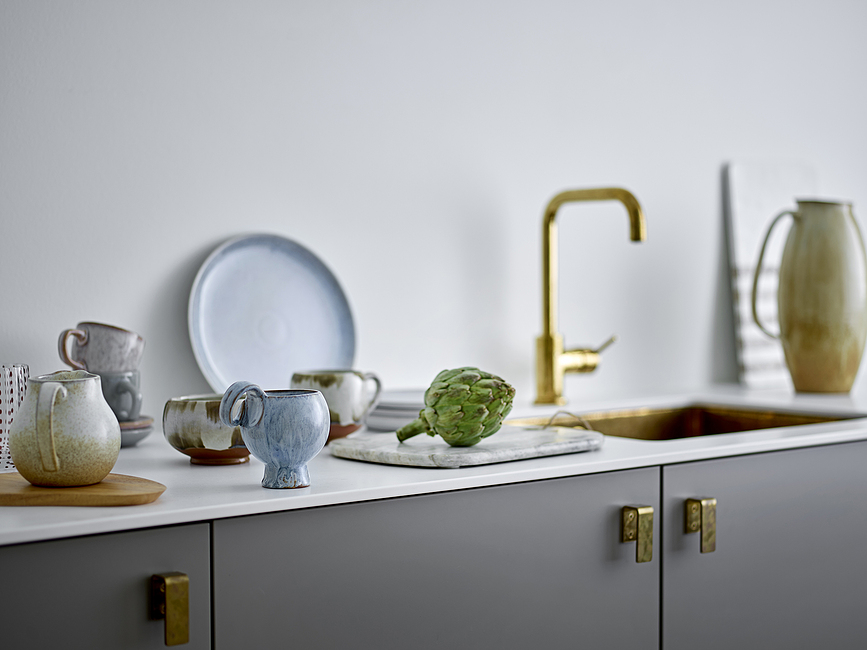 Avonlea Tasses 250 ml, bleues, Lot de 4