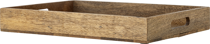 Bandeja de madera de mango Katalyn, 40 x 30 cm, para servir