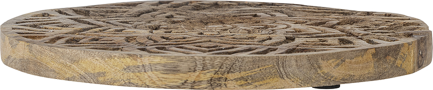 Bandeja decorativa de madera de mango Ragusa, 29 cm