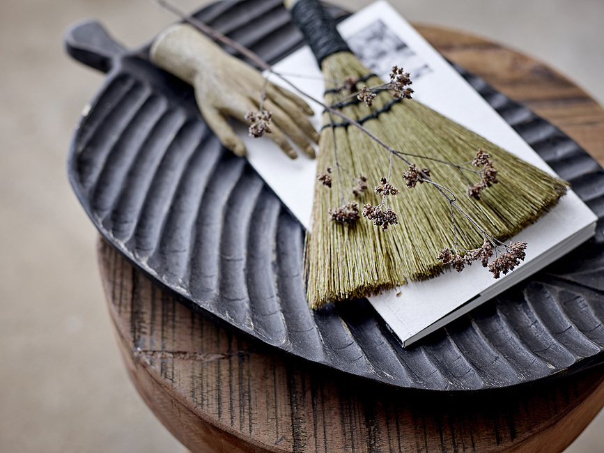 Bandeja Kylar de madera de mango, decorativa