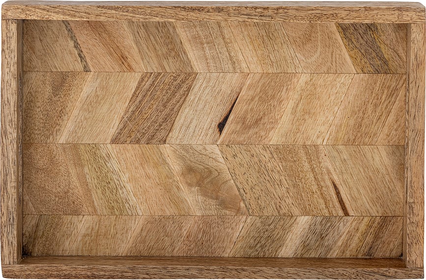 Bandeja para servir de madera de mango Katalyn, 20 x 30 cm