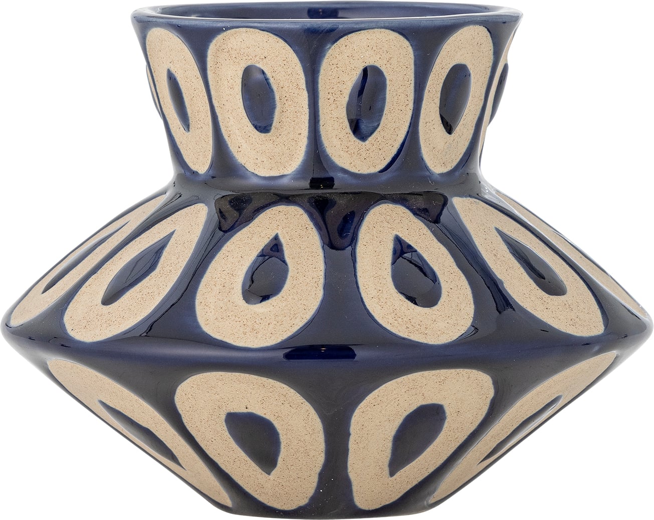 Bashir Vase 12 cm, blue