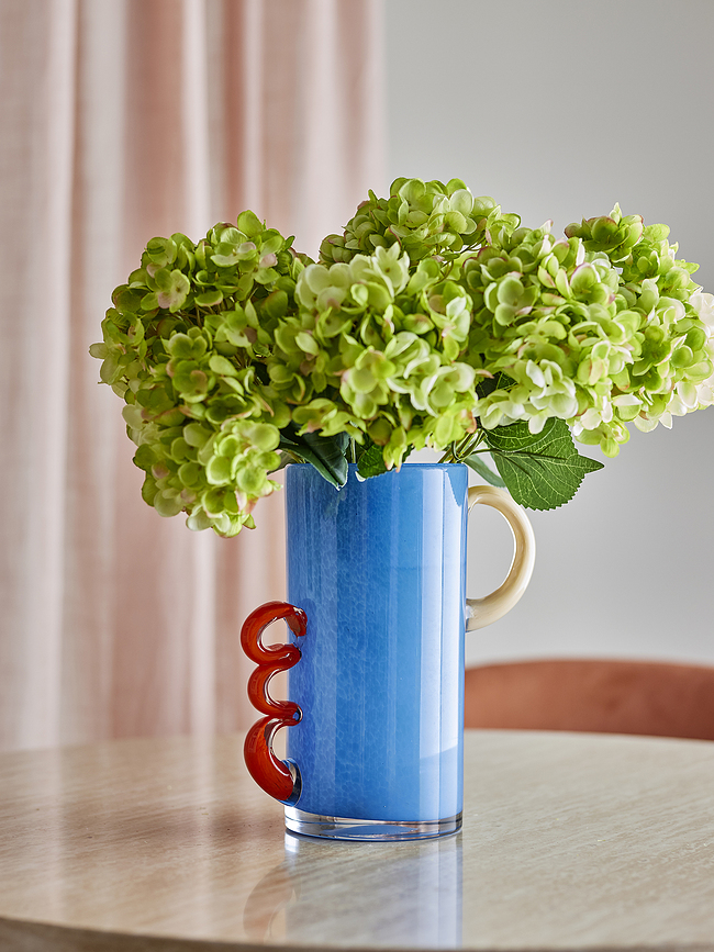 Βάζο Carlie γυάλινο, 25 cm