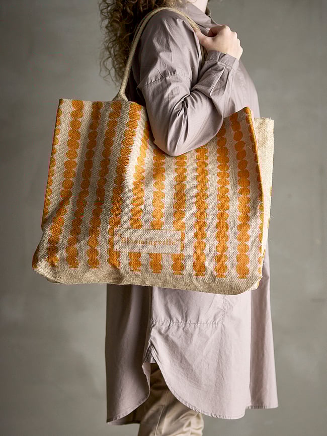 Bergamo Torba za kupovinu crna jutena