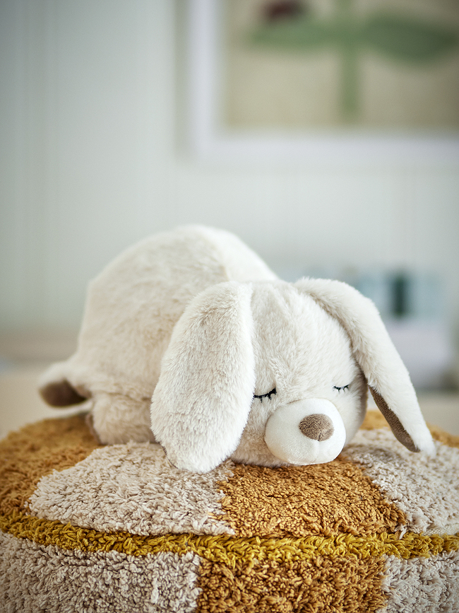 Berta Peluche réversible, marron-beige