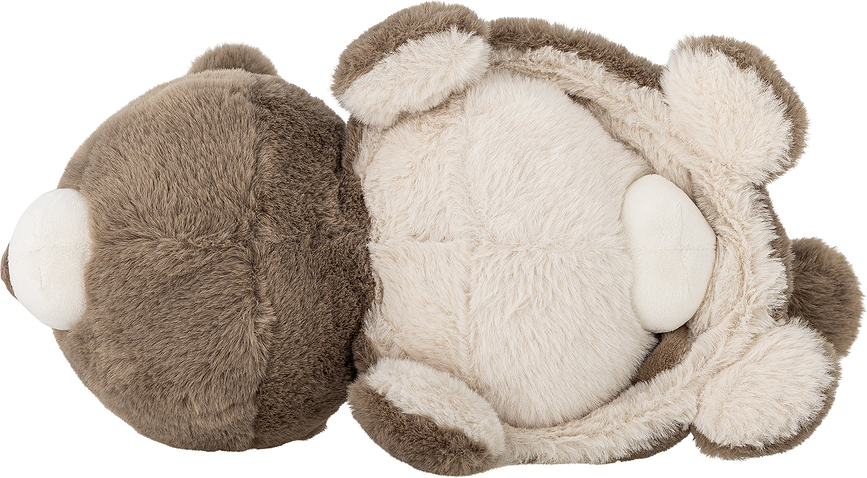 Berta Peluche réversible, marron-beige