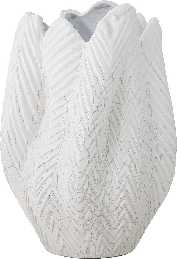 Besa Βάζο, 26 cm, λευκό